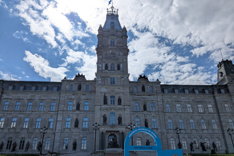 l'hôtel du Parlement du Québec