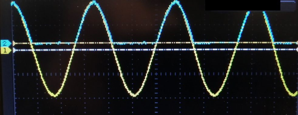 An example of one of the waveforms observed in the lab